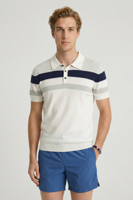 Off-White Polo Shirt - 1