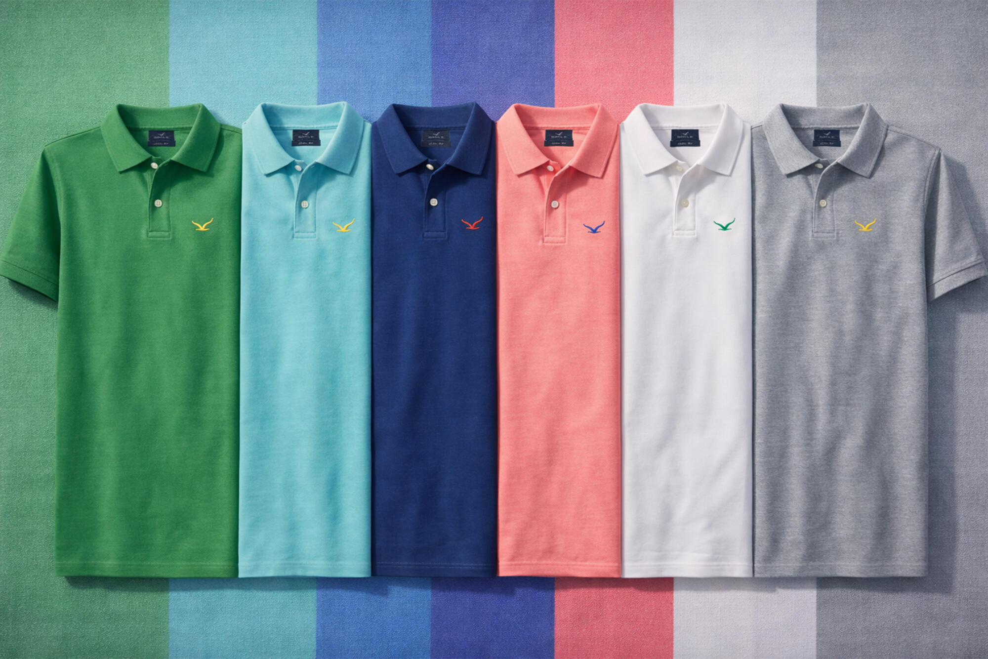 Rengarenk Polo Tişörtler