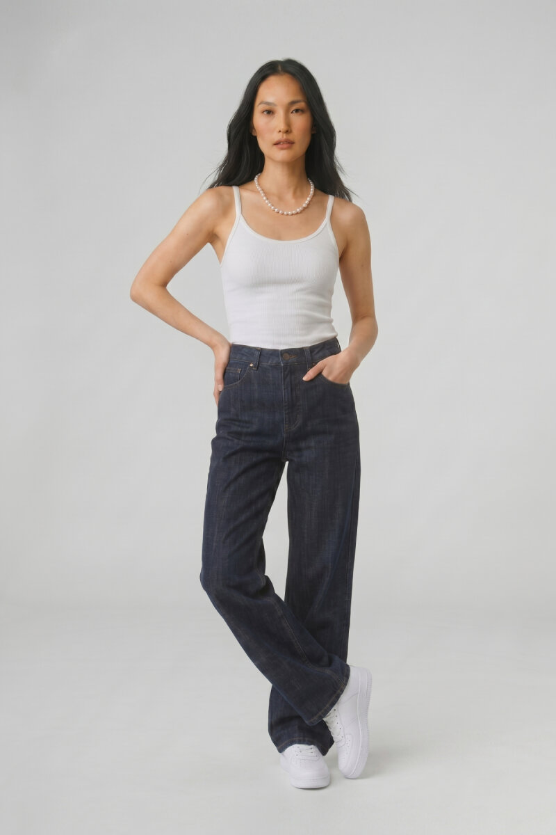 Beyaz %100 Pamuk İnce Askılı Atlet - 2