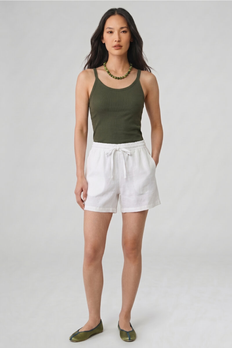 Haki %100 Pamuk Atlet - 2