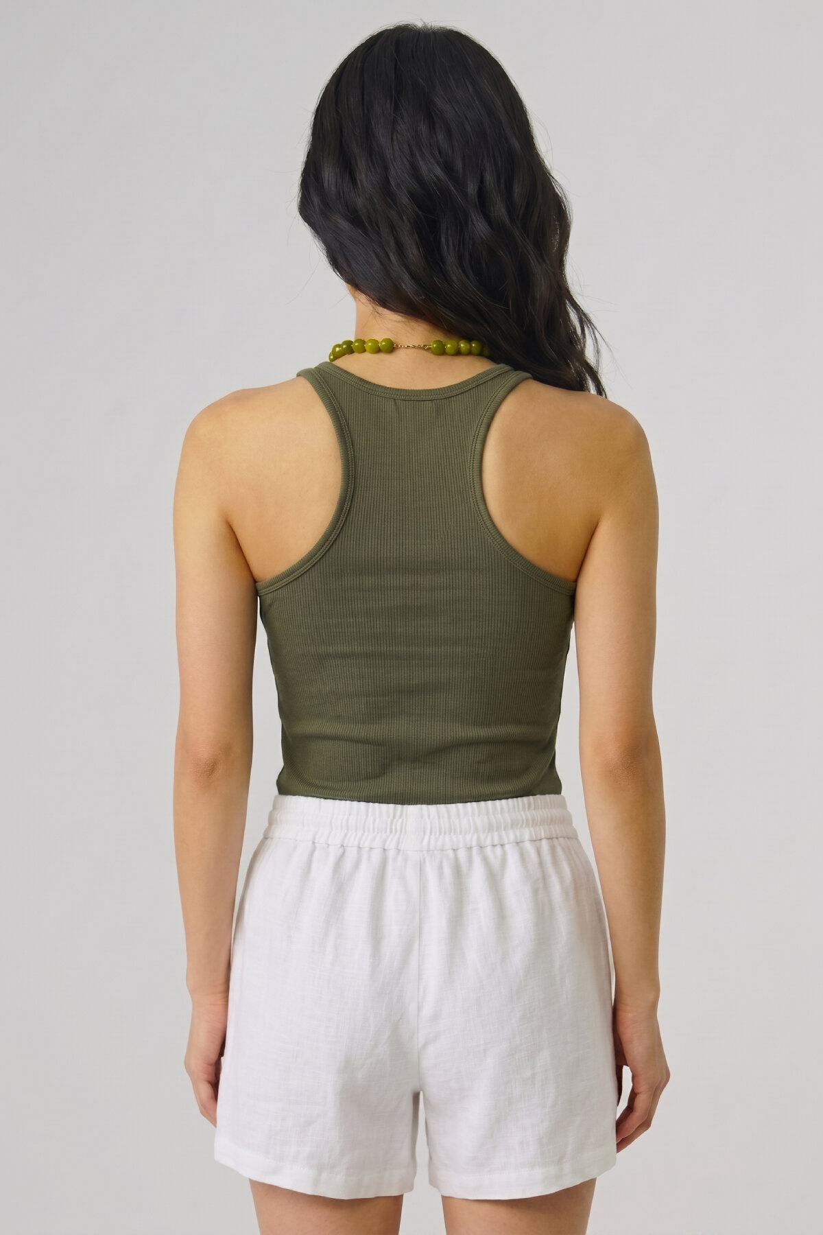 Haki %100 Pamuk Atlet - 5