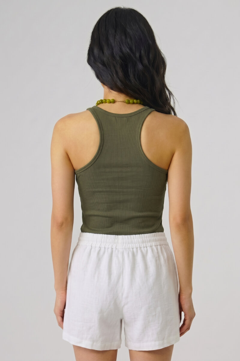 Haki %100 Pamuk Atlet - 5