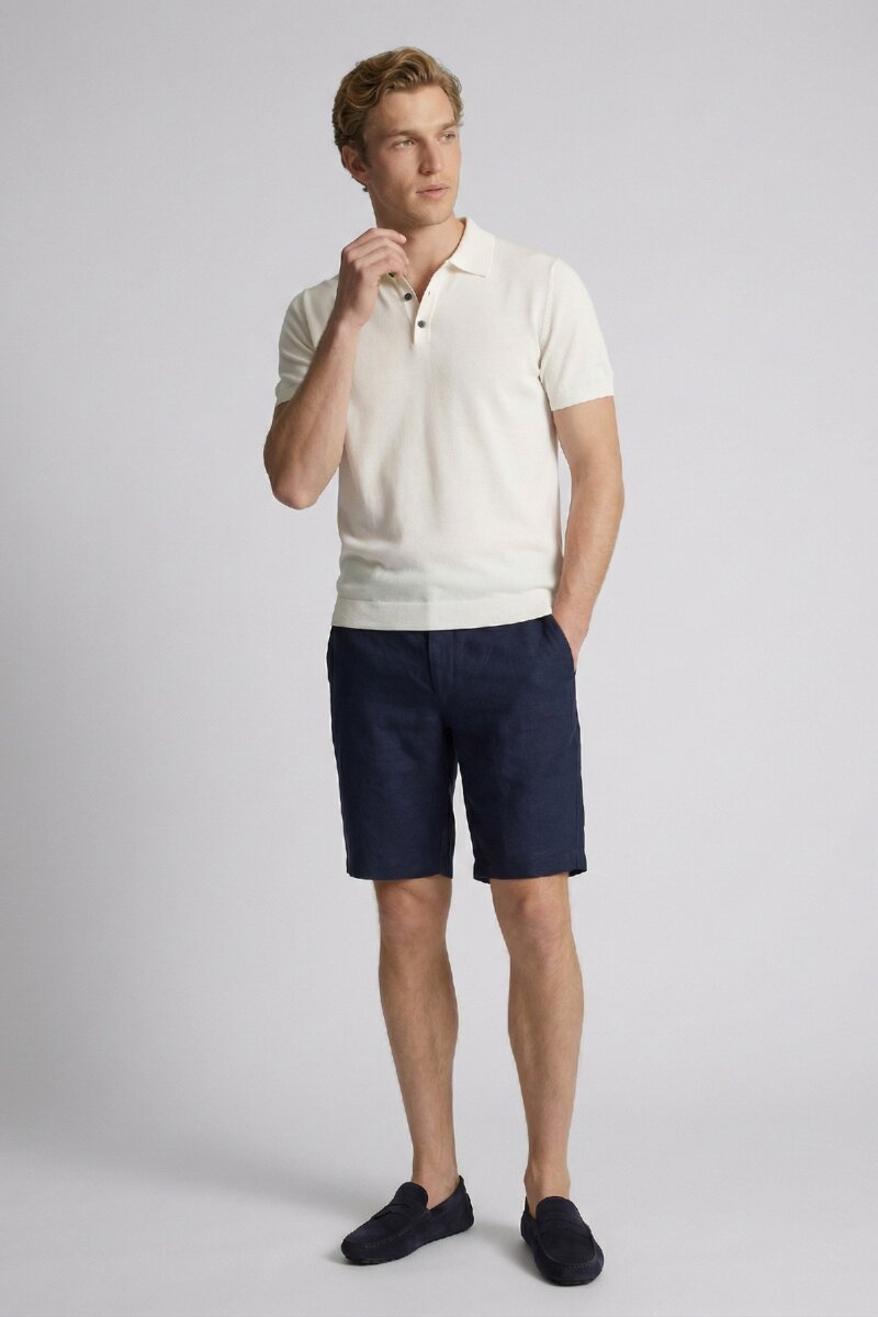 Off-White 100% Cotton Polo Knit (1)