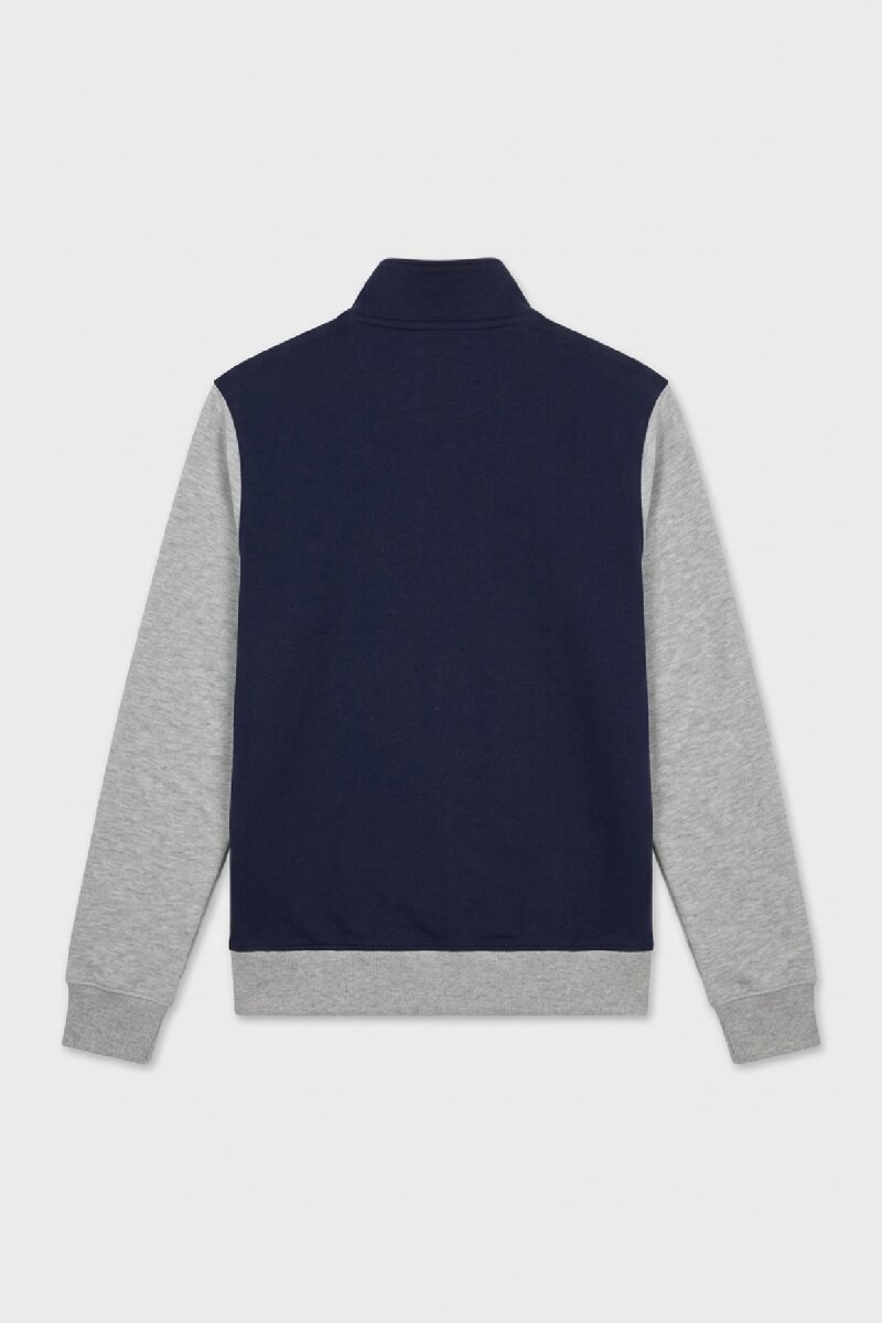 Gri Melanj %100 Pamuk Sweatshirt - 5