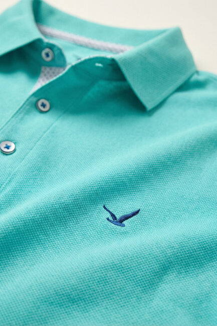 Mint %100 Pamuk Polo Tişört - 3