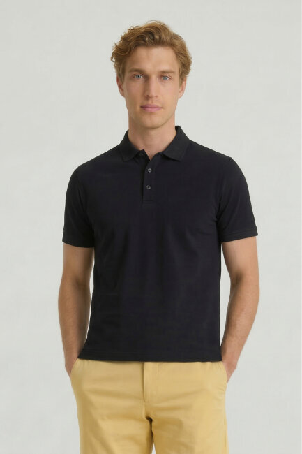 Navy Blue Polo T-shirt 