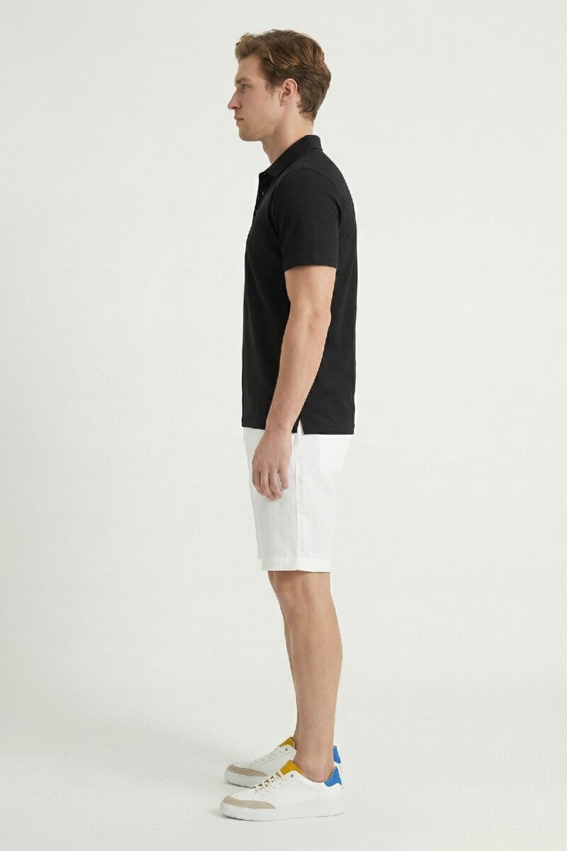Black Polo T-shirt - 4