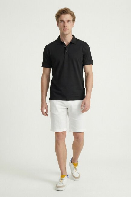 Black Polo T-shirt - 2