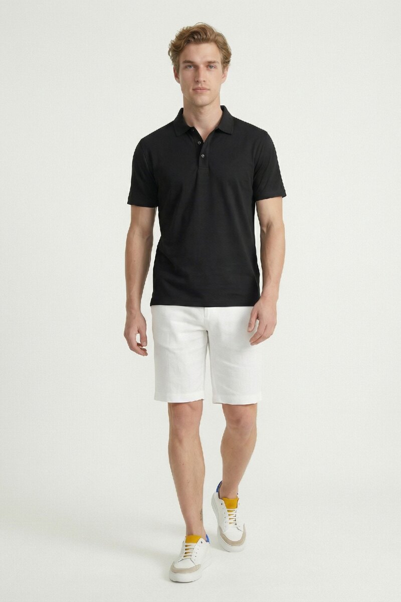 Black Polo T-shirt (1)