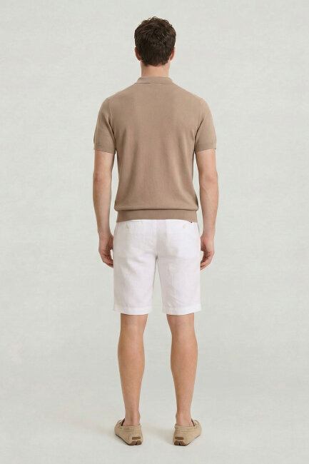 Beige Polo Knit - 6