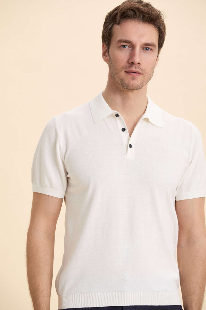 Off-White Polo Shirt - 2