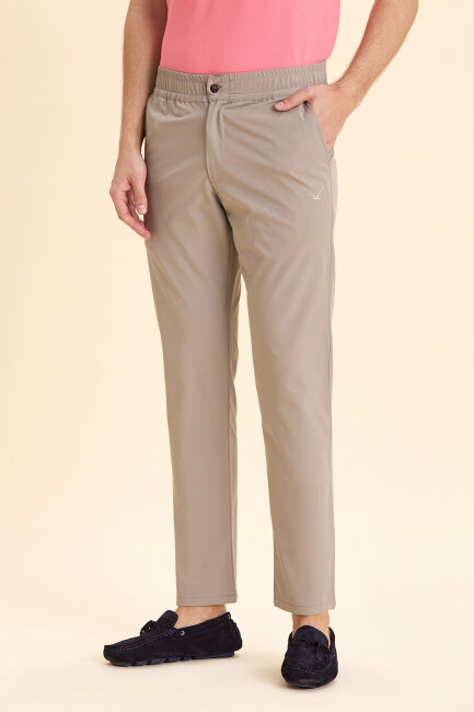Bej Casual Pantolon - 3