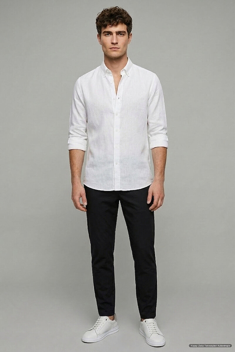 Siyah Casual Pantolon