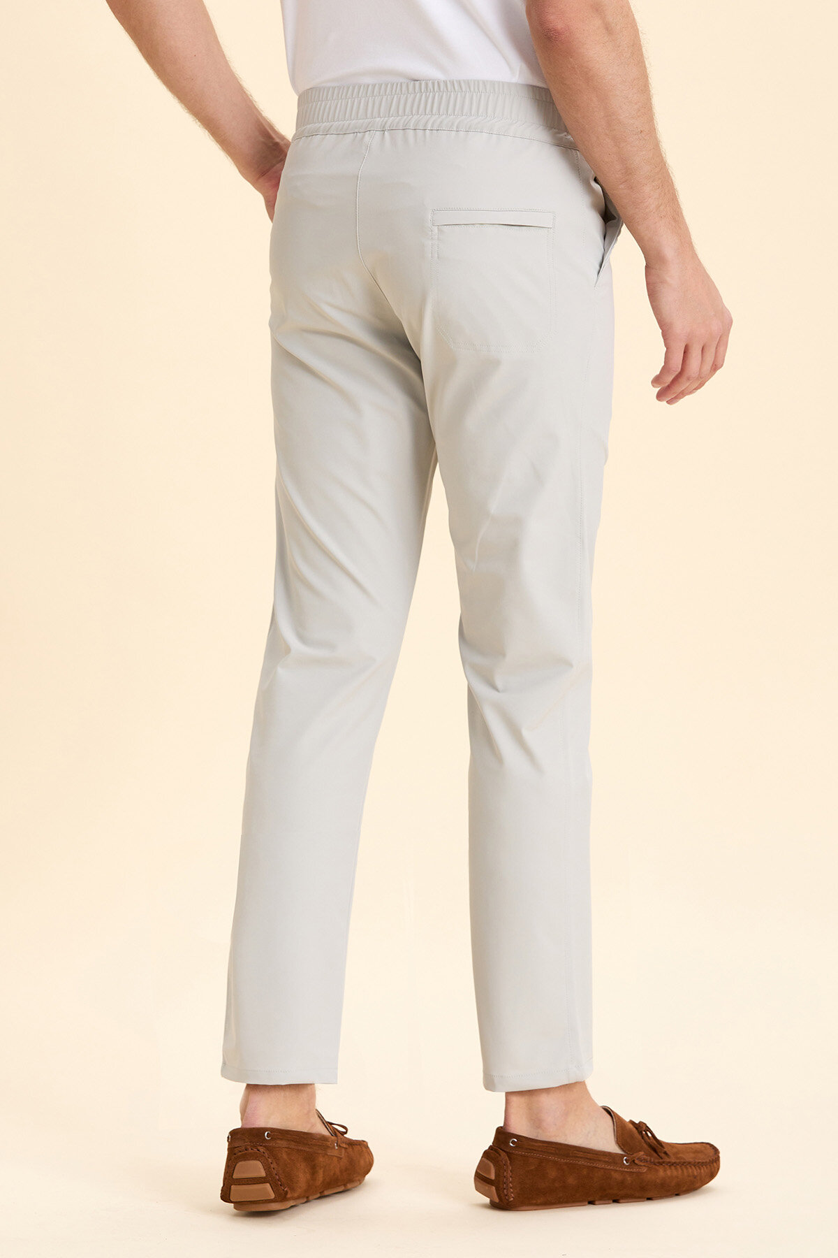 Taş Rengi Casual Pantolon - 3