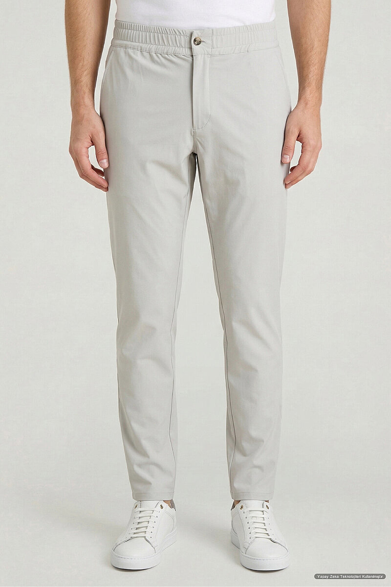 Taş Rengi Casual Pantolon