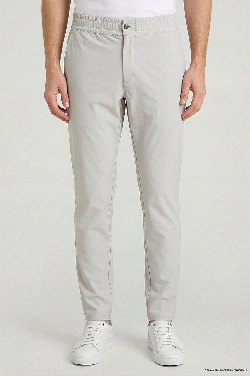 Taş Rengi Casual Pantolon