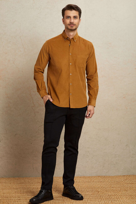 Mustard 100% Cotton Shirt - 3