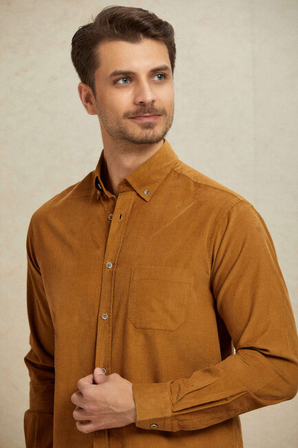 Mustard 100% Cotton Shirt - 4