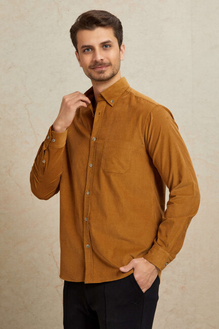 Mustard 100% Cotton Shirt - 5