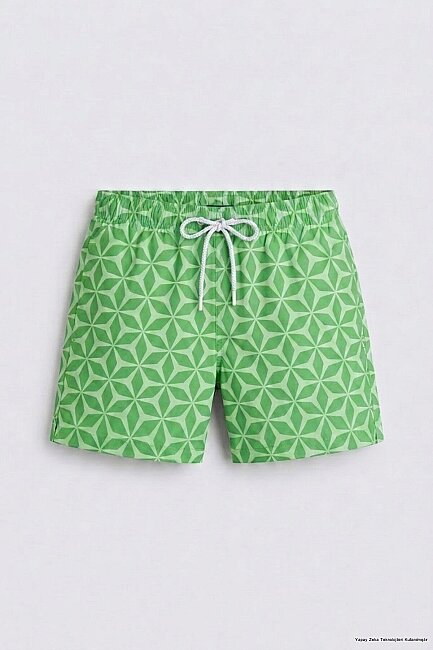 Green Swim Shorts