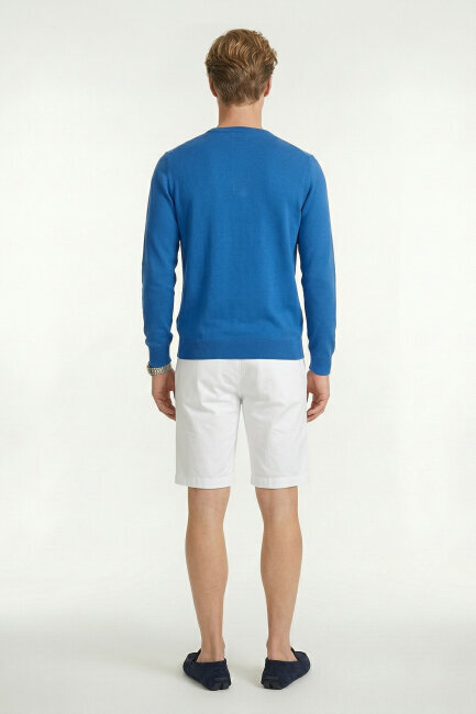 Sax %100 Pamuk Uzun Kollu İnce Kazak - 6