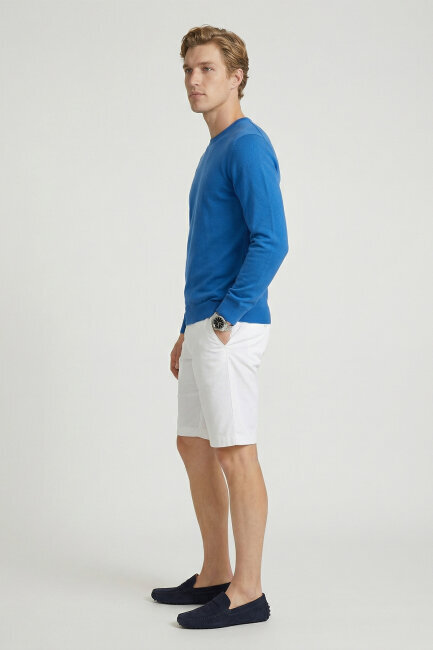 Sax %100 Pamuk Uzun Kollu İnce Kazak - 4