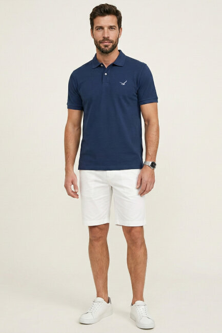 Indigo %100 Pamuk Polo Tişört - 2