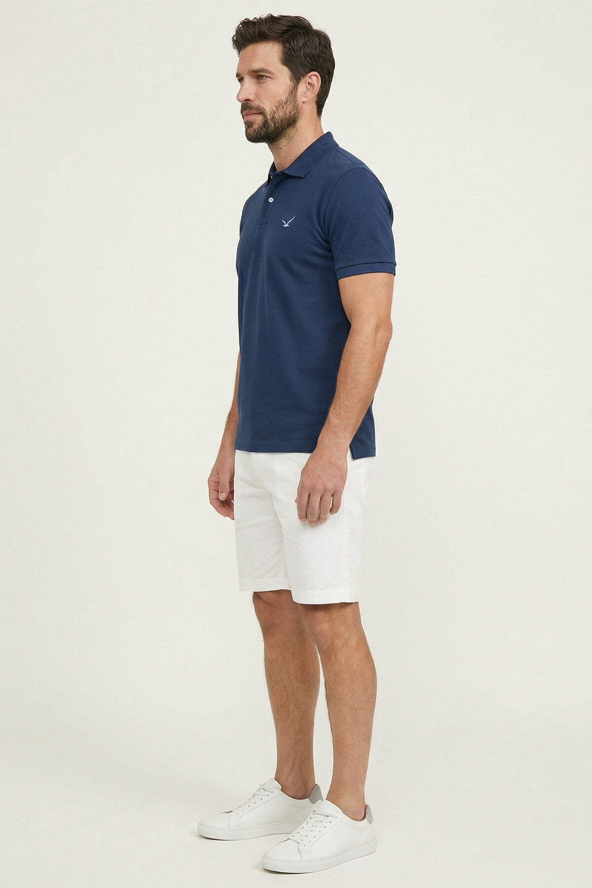 Indigo %100 Pamuk Polo Tişört - 4