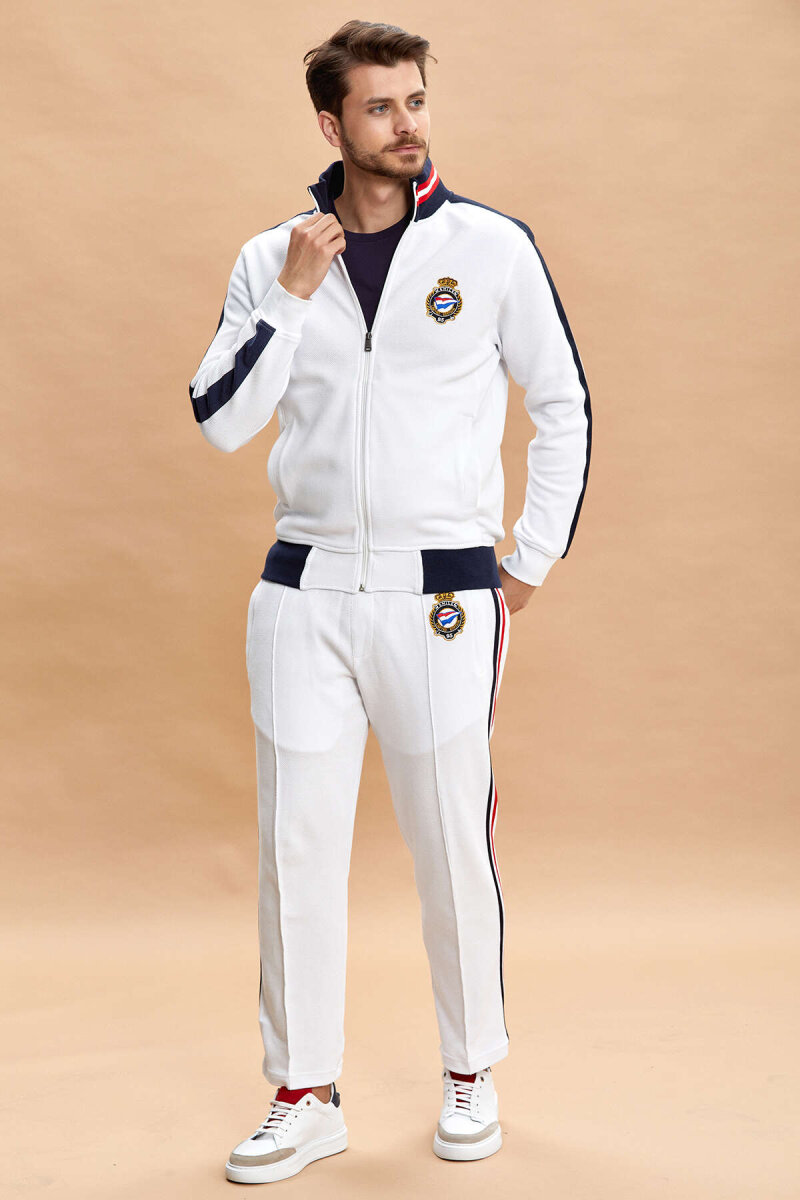 White 100% Cotton Sweatshirt