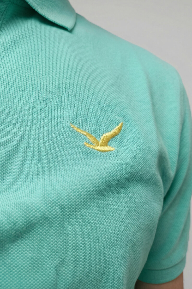 Mint %100 Gazeli Ege Pamuğu Polo Tişört - 3