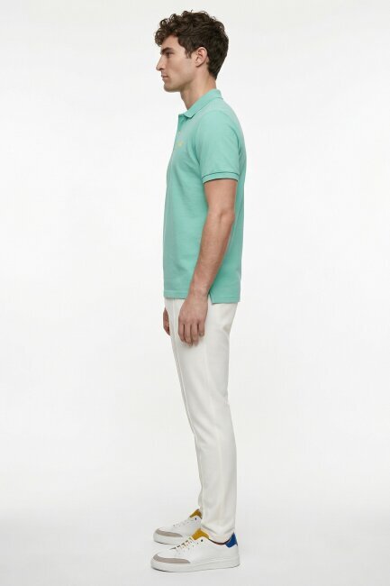 Mint 100% Cotton Polo T-shirt - 4