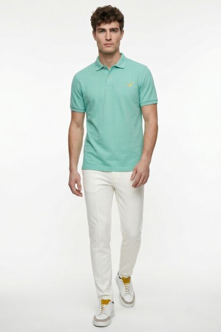 Mint 100% Cotton Polo T-shirt - 5
