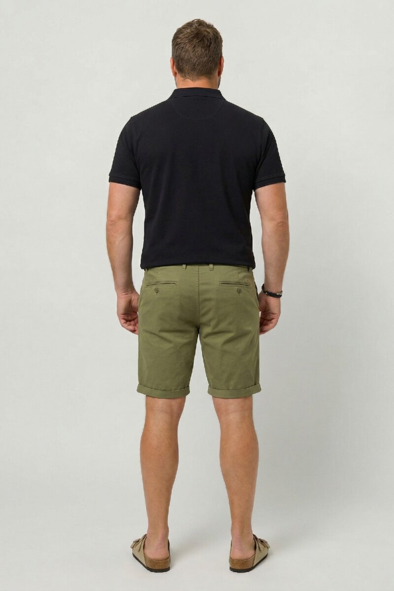 Black Plus Size Polo T-Shirt - 6