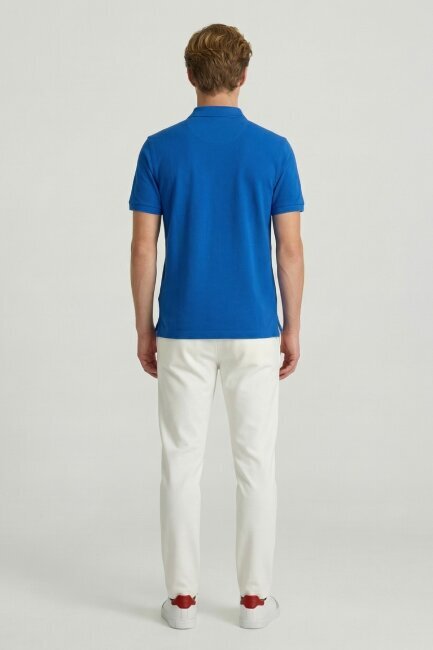 Saks %100 Pamuk Polo Tişört - 6