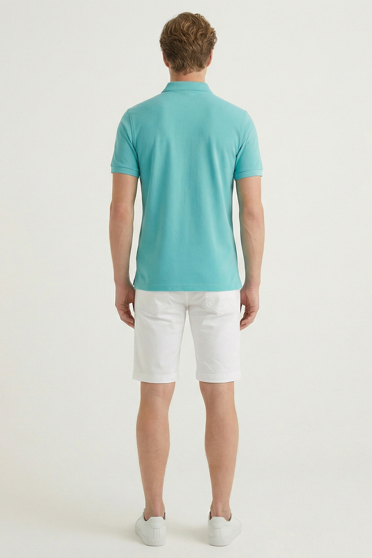 Turkuaz Polo Tişört - 6
