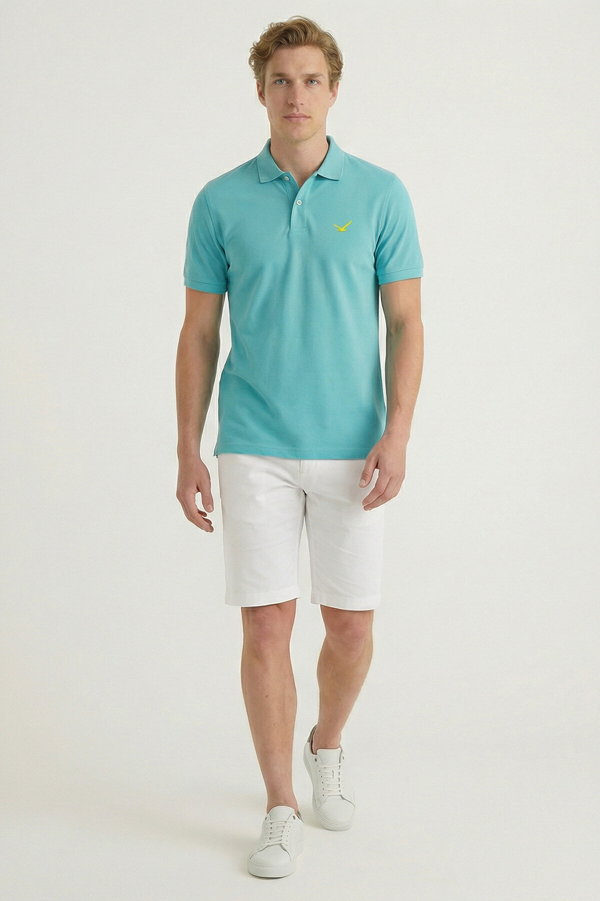 Turkuaz Polo Tişört - 2