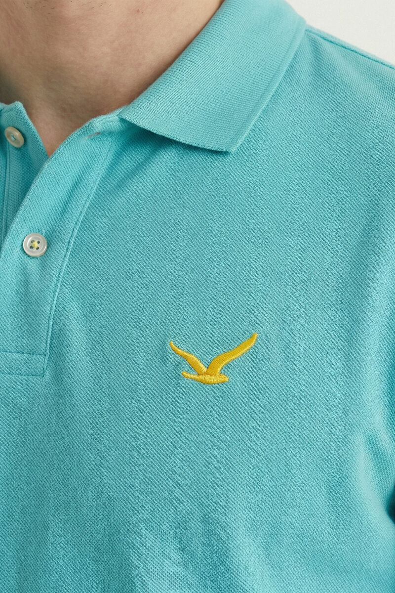 Turkuaz Polo Tişört - 3