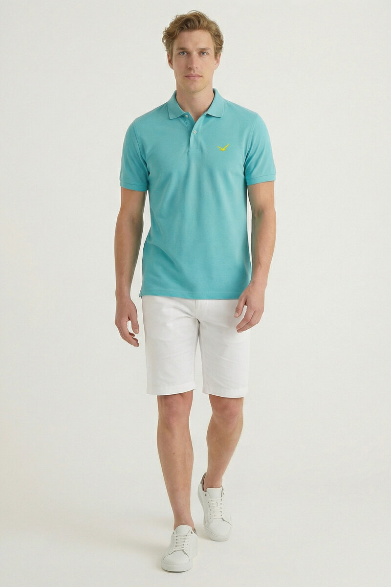 Turkuaz Polo Tişört (1)