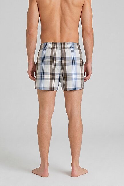 Kahverengi %100 Pamuk Boxer - 4