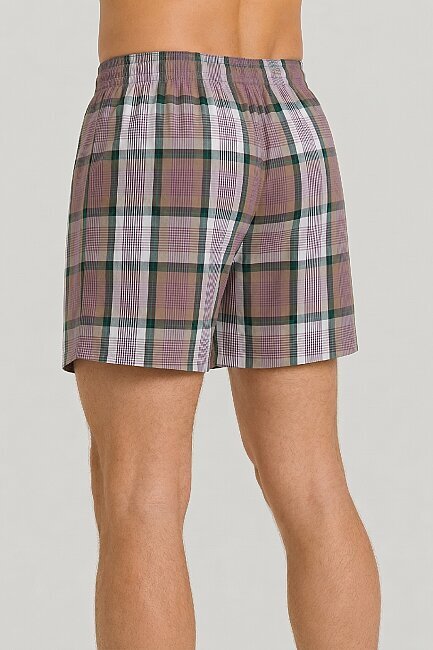 Pembe %100 Pamuk Boxer - 3