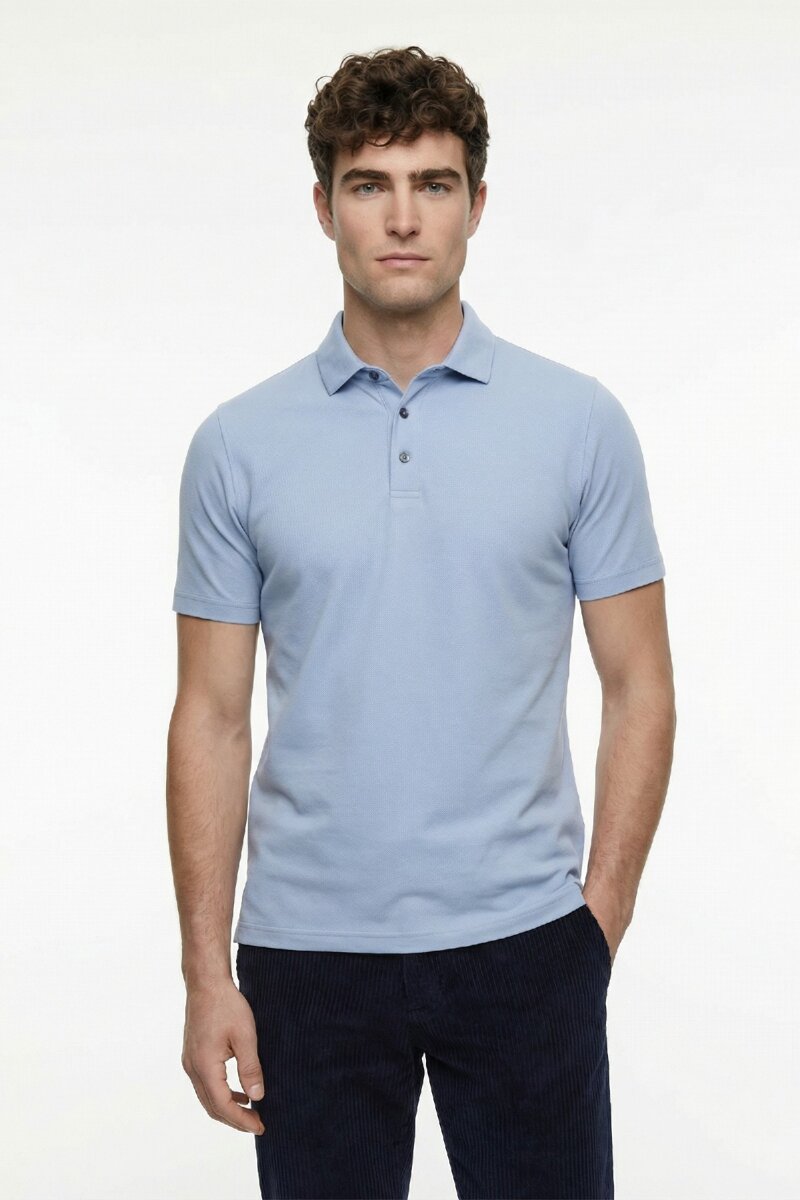 Blue Polo T-shirt