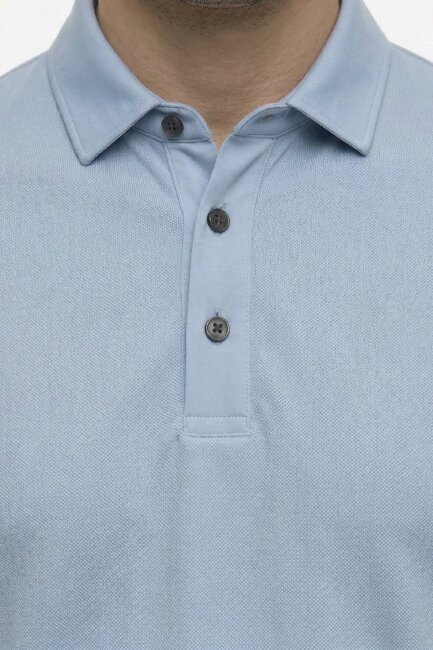 Mavi Polo Tişört - 3