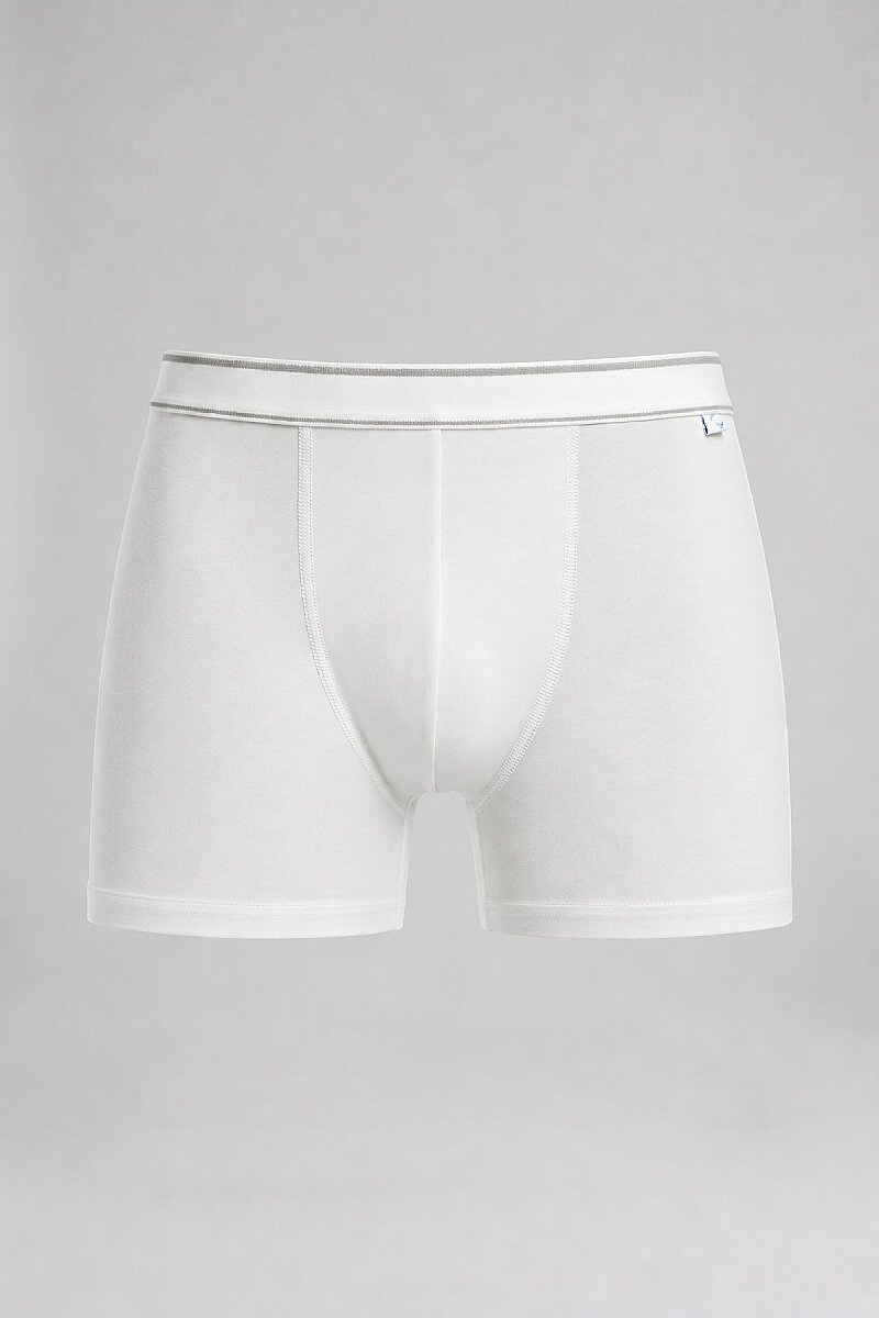 Beyaz Pamuklu Boxer
