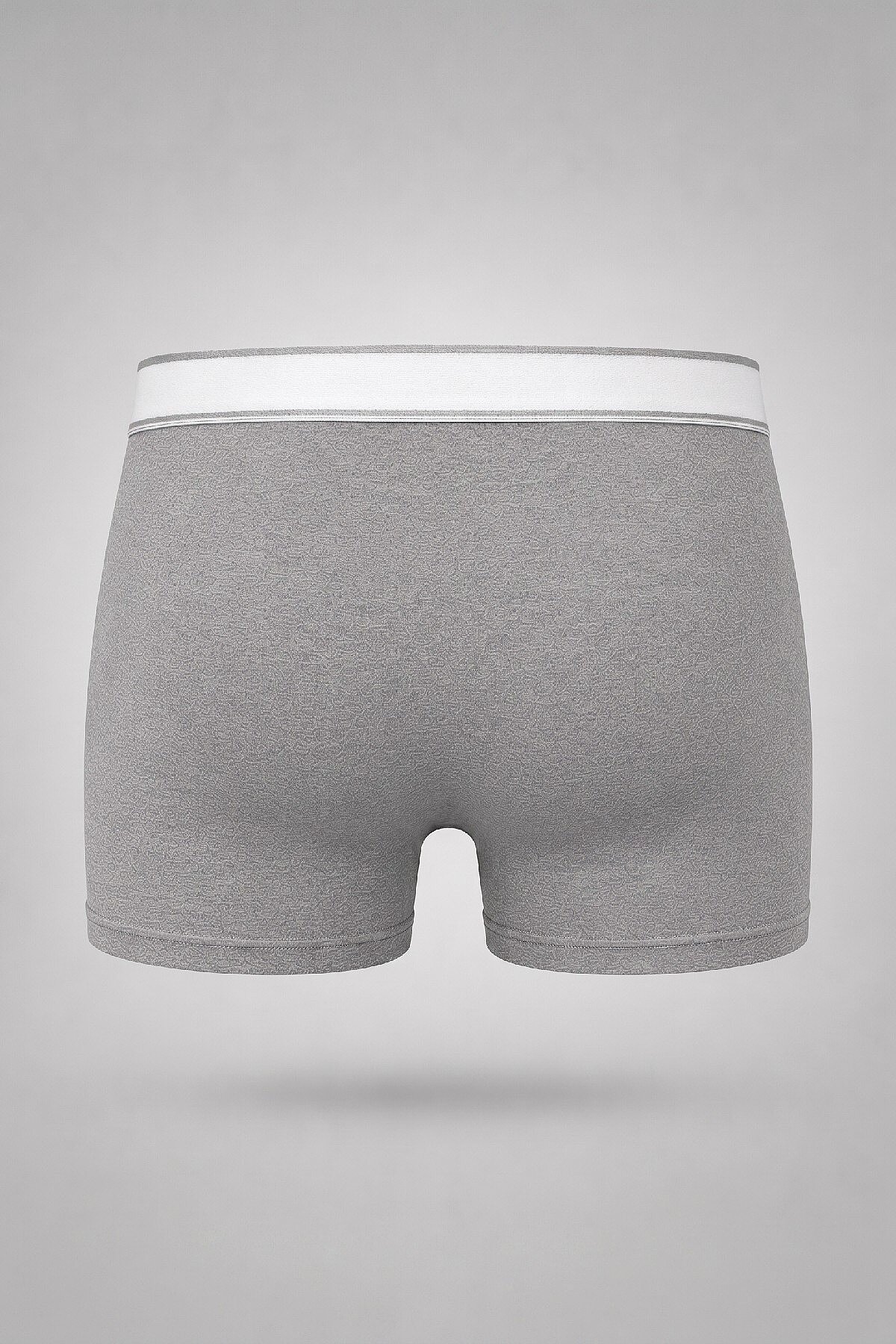 Gri Melanj Pamuklu Boxer - 2