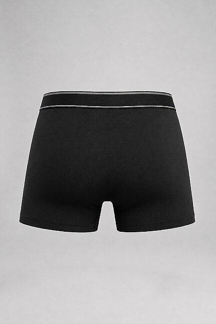 Siyah Pamuklu Boxer - 2