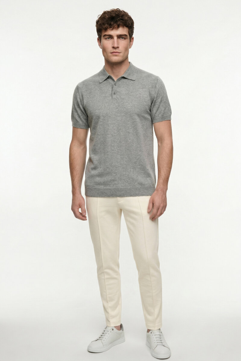 Off-White Cotton Sweatshirt Pants