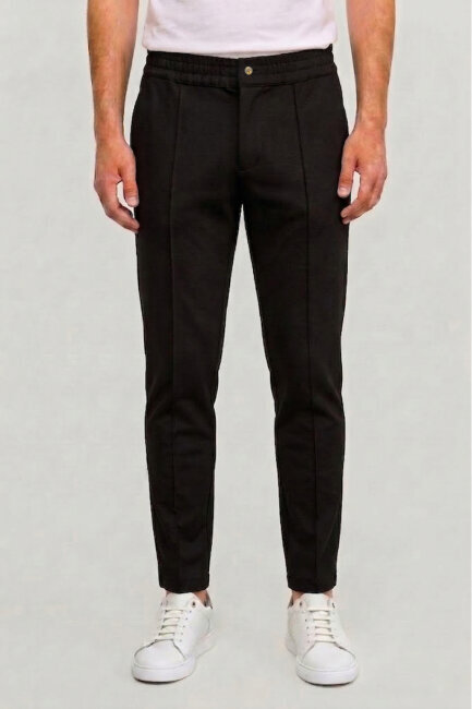 Black Cotton Sweatshirt Pants 