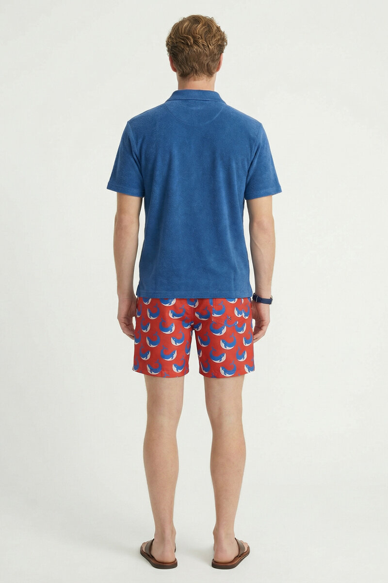 Royale %100 Pamuk Havlu Polo Tişört - 6