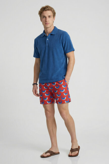 Royale %100 Pamuk Havlu Polo Tişört - 2