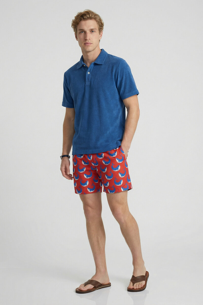 Royale %100 Pamuk Havlu Polo Tişört - 2